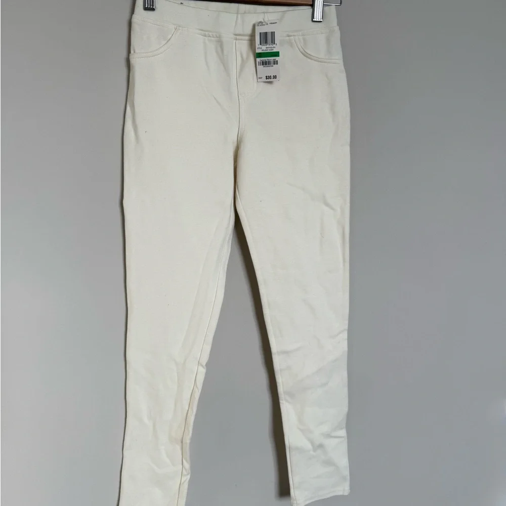Epic Threads Cream Pull On Jeggings Size L NWT